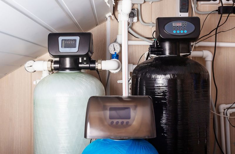 Completed Water Softener System Setup